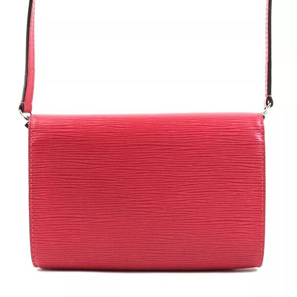 Auth LOUIS VUITTON Epi Pochette Louise PM Clutch Crossbody Bag - Picture 2 of 16